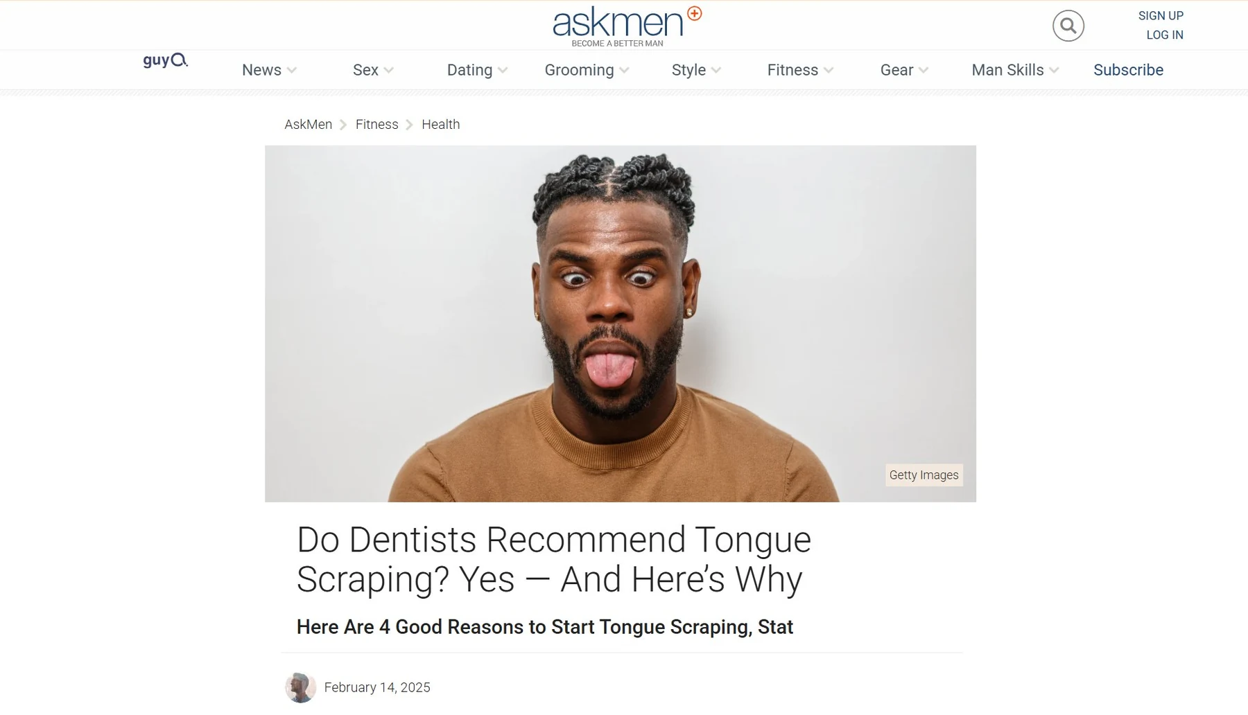 Dr. Pinto Featured as an Expert in AskMen Deering Dental in Palmetto Bay, near Pinecrest
